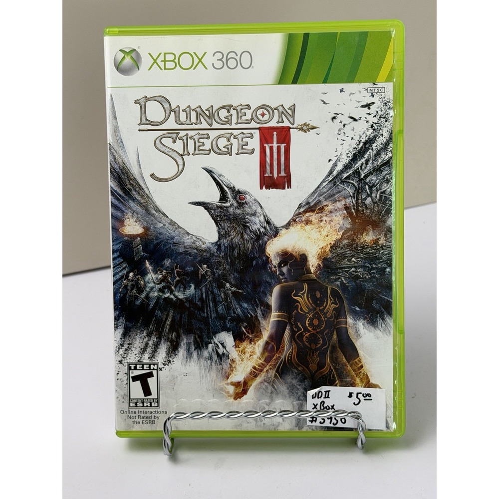 Dungeon Siege 3 III (Xbox 360, 2011) Complete With Manual